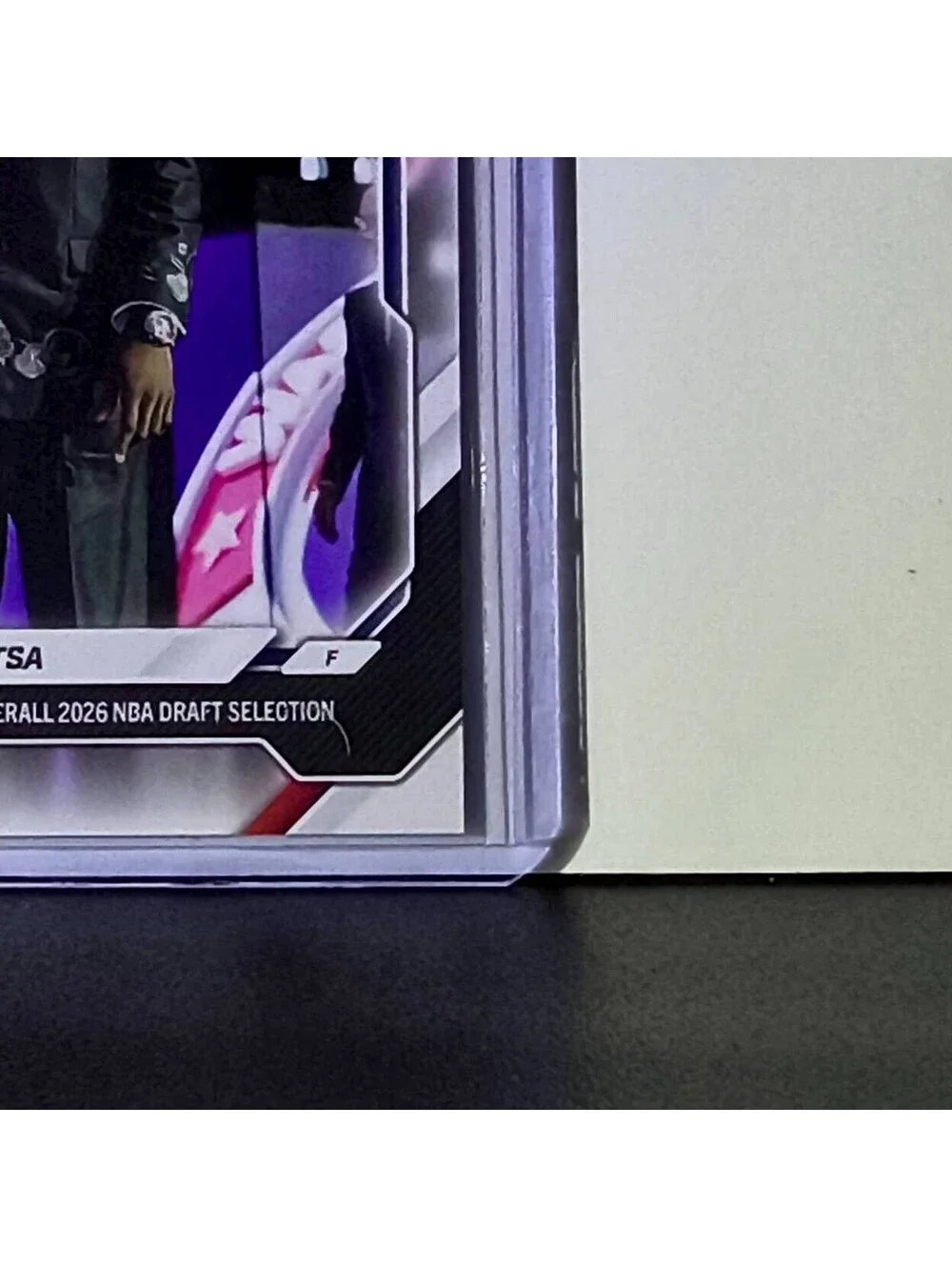 AJ Dybantsa Rookie 2026-27 Topps NBA Draft Night #ADYB Card Wizards